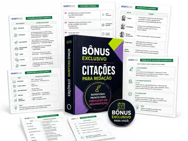 Citações e repertório sociocultural para a redação do ENEM